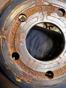 NOWA TARCZA HAMULCOWA TYŁ LEWA PRAWA FORD KUGA MK3