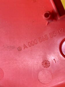 OSŁONA ZAŚLEPKA KLEMY PLUS PLUSA MERCEDES W257