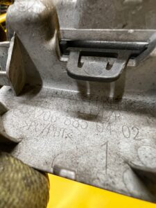 OSŁONA ZAŚLEPKA ZDERZAKA PRZÓD MERCEDES C-KLASA W206 7992 992 AMG