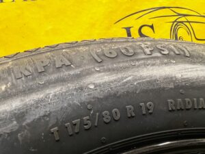 KOŁO ZAPASOWE DOJAZDOWE FELGA OPONA RANGE ROVER VELAR L560 175/80 R19