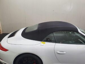 KOMPLETNY DACH CABRIO MECHANIZM POSZYCIE SZYBA TYŁ PORSCHE 911 991 LIFT