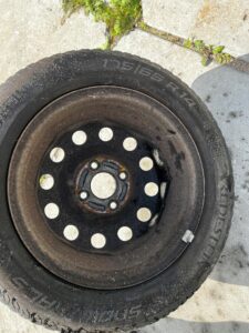 KOŁO ZAPASOWE ZAPAS OPONA ZIMOWA FORD FUSION MK1 FIESTA MK5 175/65 R14