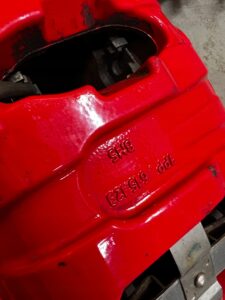 KOMPLET TARCZE HAMULCE ZACISKI PORSCHE CAYENNE II 7P5 GTS 4.8 V8 B BREMBO