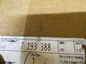 REFLEKTOR LAMPA PRZÓD PRZEDNIA PRAWY PRAWA BMW 1 E81 E82 E87 E88 NOWY OEM