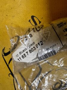 3 X ZŁĄCZE WĘŻA PODCIŚNIENIOWEGO TURBO D=4MM BMW N57S N57Z NOWE OEM