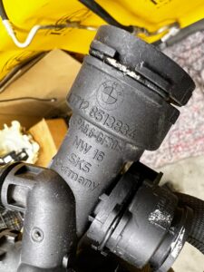 RURA RURKA PRZEWÓD WĄŻ WODY BMW X5 F15 X6 F16 3.0 D N57