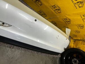 ZDERZAK TYLNY TYŁ 6 PDC TESLA MODEL 3 PRZEDLIFT BIAŁA PERŁA