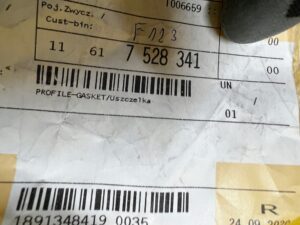 USZCZELKA KOLEKTORA DOLOTOWEGO BMW 1 F20 3 F30 MINI R55 R60 R61 NOWA OEM