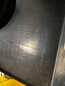 ŚLIZG MOCOWANIE WSPORNIK ZDERZAKA TYŁ TYLNEGO BMW X6 F16