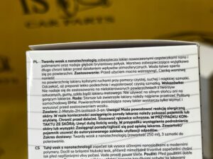 TWARDY WOSK STAŁY NANOTECHNOLOGIA CARE BMW NOWY OEM