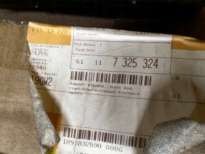 STREFA ZGNIOTU WSPORNIK BELKI PRAWA PRAWY BMW X5 F15 X6 F16 NOWA OEM