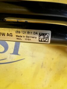 KRÓCIEC RURA RURKA PRZEWÓD WĄŻ POMPA WODY VOLKSWAGEN GOLF VIII HB 2.0 TDI