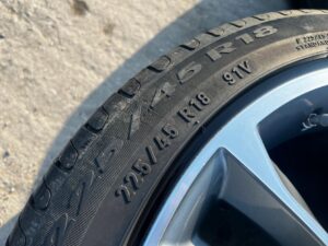KOŁA FELGI OPONY LETNIE BMW X1 E84 225/45 R18 5 DOUBBLE SPOKE