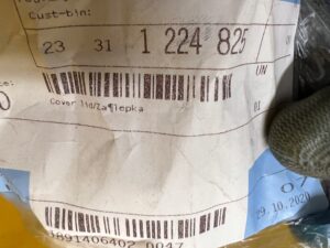 ZAŚLEPKA ZABEZPIECZENIE SKRZYNI BIEGÓW MANUALNEJ BMW NOWA OEM