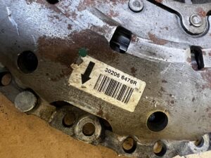 ZESTAW SPRZĘGŁO DOCISK DWUMASA RENAULT 1.6 DCI