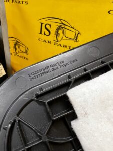 OSŁONA ZAŚLEPKA KLAPKA PODŁOGI RENAULT ZOE I Z.E.