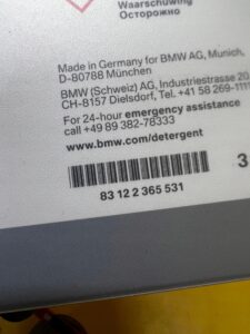 ZESTAW KOSMETYKÓW BMW WOSK CLEANER NOWY OEM