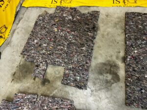 KOMPLET WYGŁUSZENIE MATA DYWAN WYKŁADZINA PODŁOGI DACIA LODGY LIFT 2022R EU