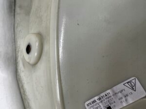 OSLONA NAKŁADKA POSZYCIE SŁUPKA TYŁ LEWA LEWY PORSCHE PANAMERA 970 I LIFT