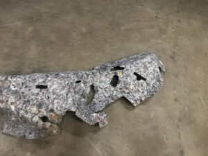 WYGŁUSZENIE NADKOLA BŁOTNIKA TYŁ LEWY PORSCHE MACAN 95B