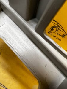 OSŁONA POSZYCIE SŁUPKA C LEWA LEWE DACIA DUSTER II