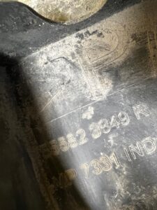 OSŁONA PODWOZIA BELKI ZAWIESZENIA TYŁ RENAULT MEGANE IV