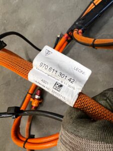 PRZEWÓD WIĄZKA ŁADOWANIA BATERII PORSCHE PANAMERA 970 I LIFT 3.0 S E-HYBRID