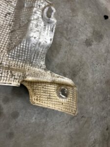 OSŁONA TERMICZNA PORSCHE CAYENNE II 7P5 GTS 4.8 V8