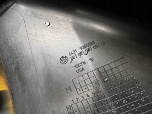 WLOT DOLOT ŁAPACZ POWIETRZA UKŁADU WENTYLACJI BMW X5 F15 X6 F16