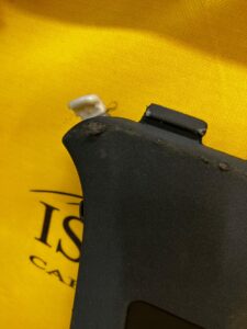 OSŁONA POSZYCIE SŁUPKA B LEWE PORSCHE CAYENNE II 7P5 LIFT 92A