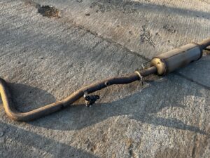 WYDECH RURA WYDECHOWA TŁUMIK CITROEN C4 GRAND PICASSO II 1.6 BLUE HDI LIFT