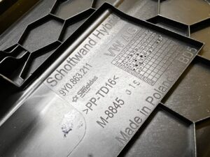 OSŁONA BLENDA BAGAŻNIKA PORSCHE CAYENNE 9Y3 9Y0 COUPE HYBRID