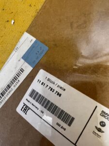 USZCZELKA METALOWA POMPY WODY BMW M47N M47N2 M57 M57N M57N2 NOWA OEM