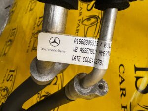 KOMPLET WĄŻ PRZEWÓD RURA RURKA KLIMATYZACJI TYŁ MERCEDES GL X166