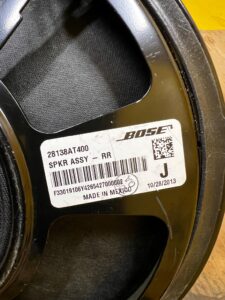 GŁOŚNIK BASOWY SUBWOOFER BOSE INFINITI Q70 M25 M35 M37 M56