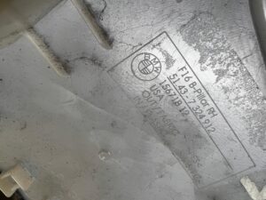 POSZYCIE OSŁONA SŁUPKA ŚRODKOWEGO B PRAWA PRAWY BMW X6 F16