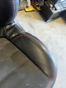 FOTEL LEWY PRZÓD AIRBAG SKÓRA ALCANTARA PORSCHE CAYENNE II 7P5 GTS