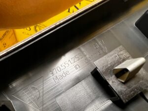 LISTWA OSŁONA BAGAŻNIKA PASA TYŁ TYLNEGO PORSCHE PANAMERA 970 I LIFT