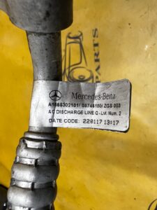 PRZEWÓD RURA RURKA WĄŻ KLIMATYZACJI MERCEDES GLS X166 450 3.0 B V6
