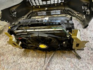 KOMPLET PRZÓD MASKA LAMPY PRZÓD CHŁODNICE ZDERZAK FORD KUGA MK3 LIFT TITAN