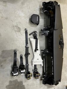 DESKA KONSOLA AIRBAG PODUSZKI 4X PASY NAPINACZE LAND ROVER DISCOVERY V L462