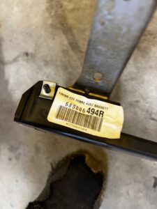 STELAŻ MOCOWANIE RURA BELKA KONSOLI DESKI RENAULT CAPTUR I PRZEDLIFT