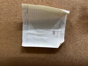 SUFIT PODSUFITKA WYKŁADZINA DACHU NISSAN NV200 BUS