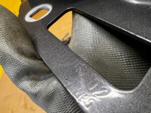 ZAWIASY MASKI POKRYWY SILNIKA PORSCHE PANAMERA 970 I LIFT M7S AGATE GREY