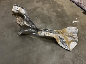 BLACHA OSŁONA TERMICZNA PORSCHE MACAN 95B