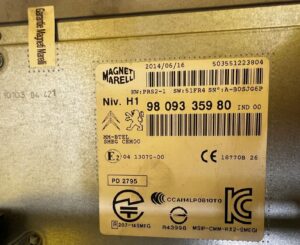 NAWIGACJA WYŚWIETLACZ EKRAN PEUGEOT 508 I LIFT