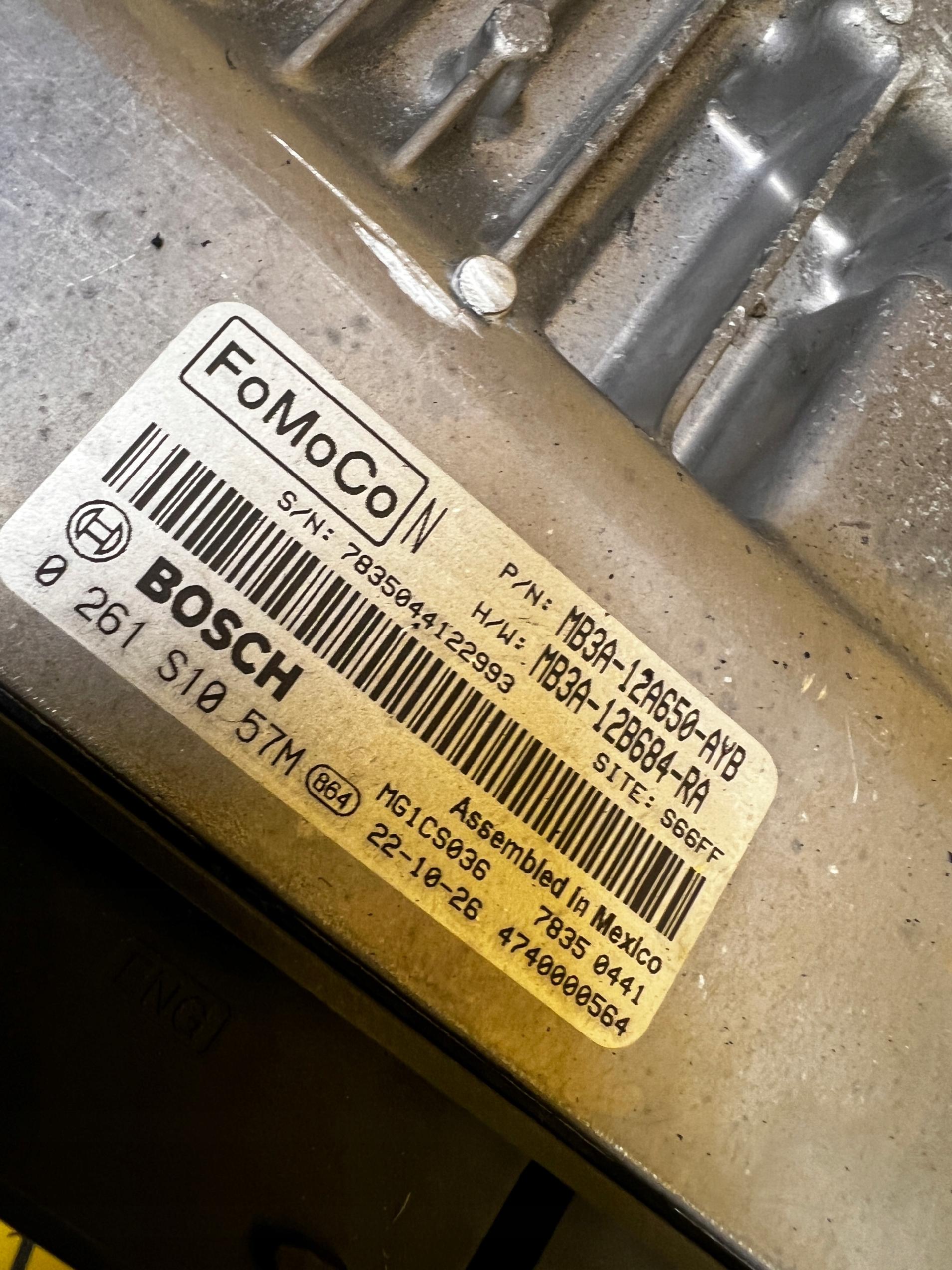 STEROWNIK KOMPUTER SILNIKA ECU FORD BRONCO 21- 2.7 V6 ECOBOOST 27PD0X