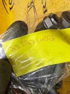 8 X NAKRĘTKA SZEŚCIOKĄTNA Z KOŁNIERZEM BMW MINI