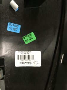 LISTWA OSŁONA SKÓRA DEKOR DESKI INFINITI Q30 LED