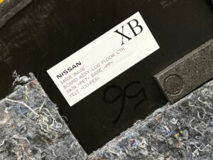 WYKŁADZINA PODŁOGA BAGAŻNIKA NISSAN LEAF ZE0 I